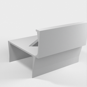 IKEA LACK Przedłużenie półki LITE z uchwytem na smartfona