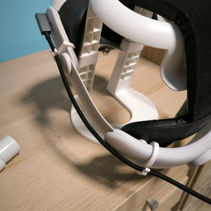 Uchwyt kabla USB-C Meta Quest 3 do paska na głowę KIWI Comfort