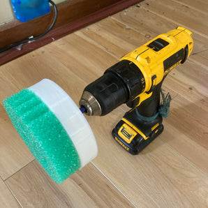 Drill Daddy – Efektywny uchwyt Scrub Daddy do wiertarki