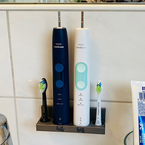 Praktyczny uchwyt na szczoteczki do zębów Philips Sonicare dla dwóch