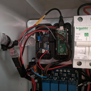 Adapter montażowy Raspberry Pi Pico na szynę DIN