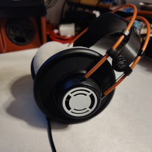 Płaskie nakładki wymienne do słuchawek AKG (Q701, K701, K702, K712)
