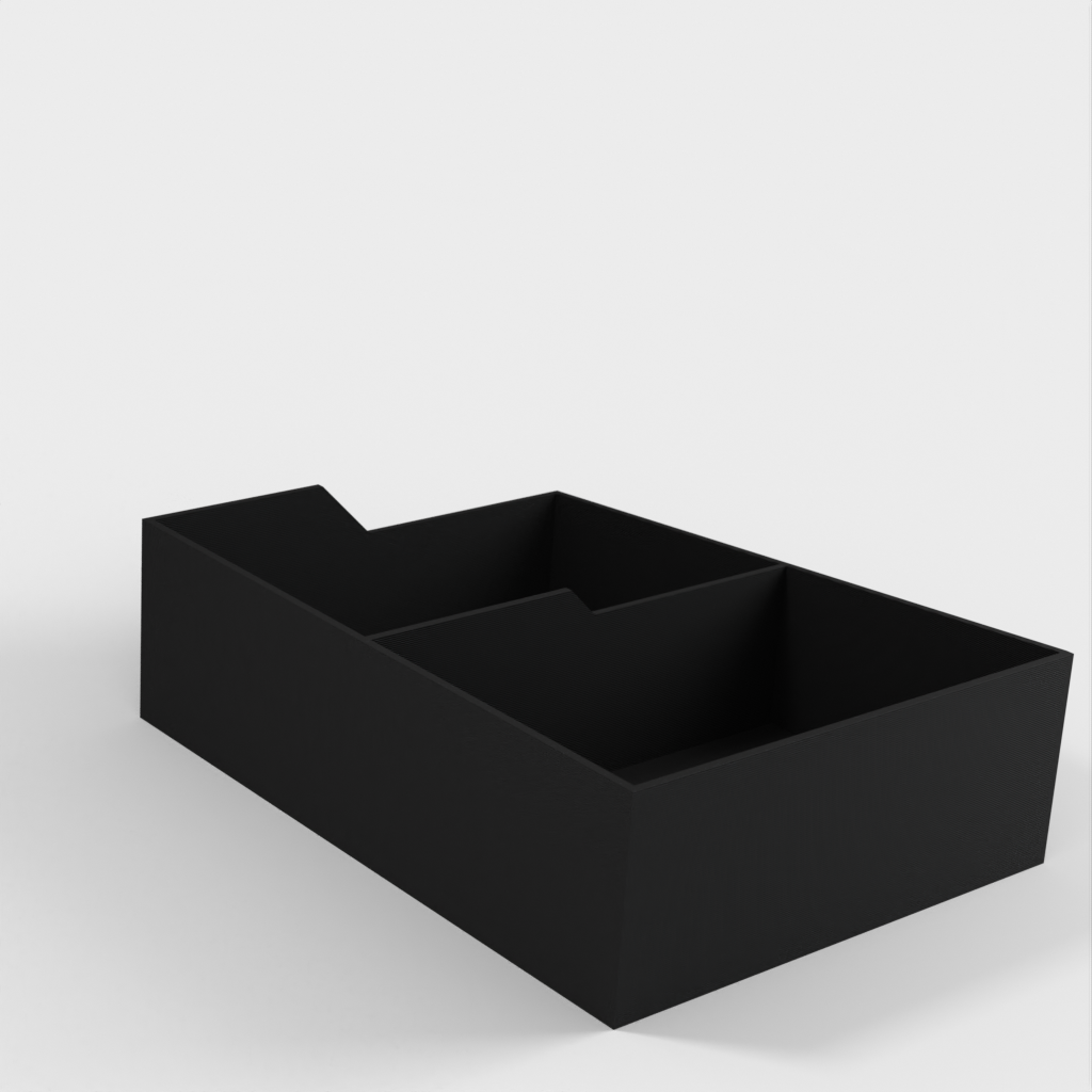 IKEA MALM Półka/organizator z szufladami