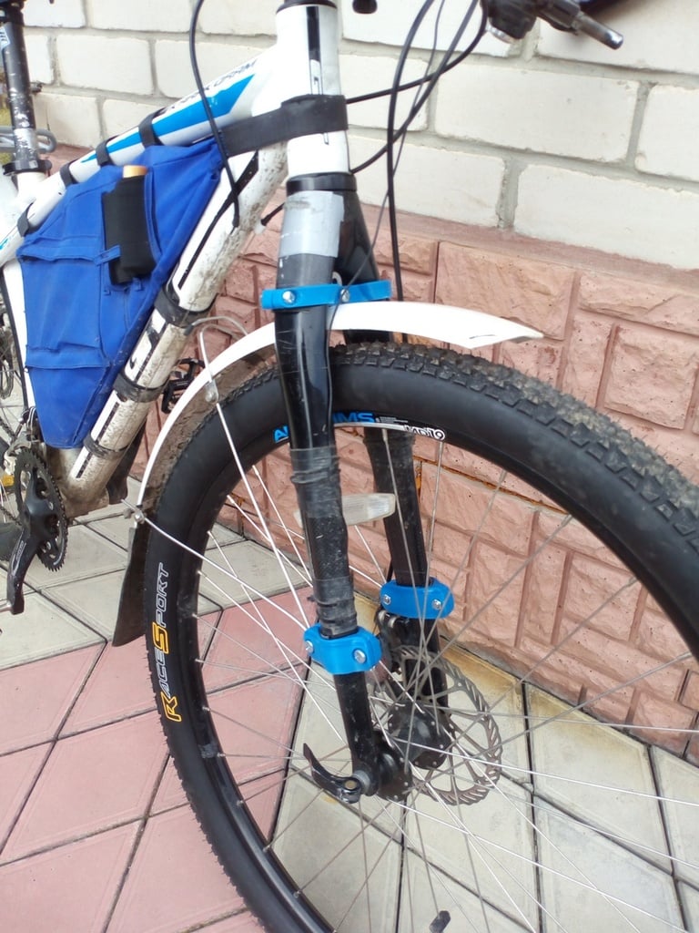 Karbonowy widelec z pełnym uchwytem na błotnik do roweru MTB 29er