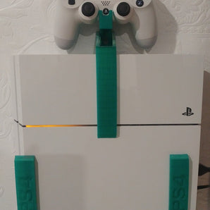 Uchwyt ścienny PS4 z uchwytem na kontroler