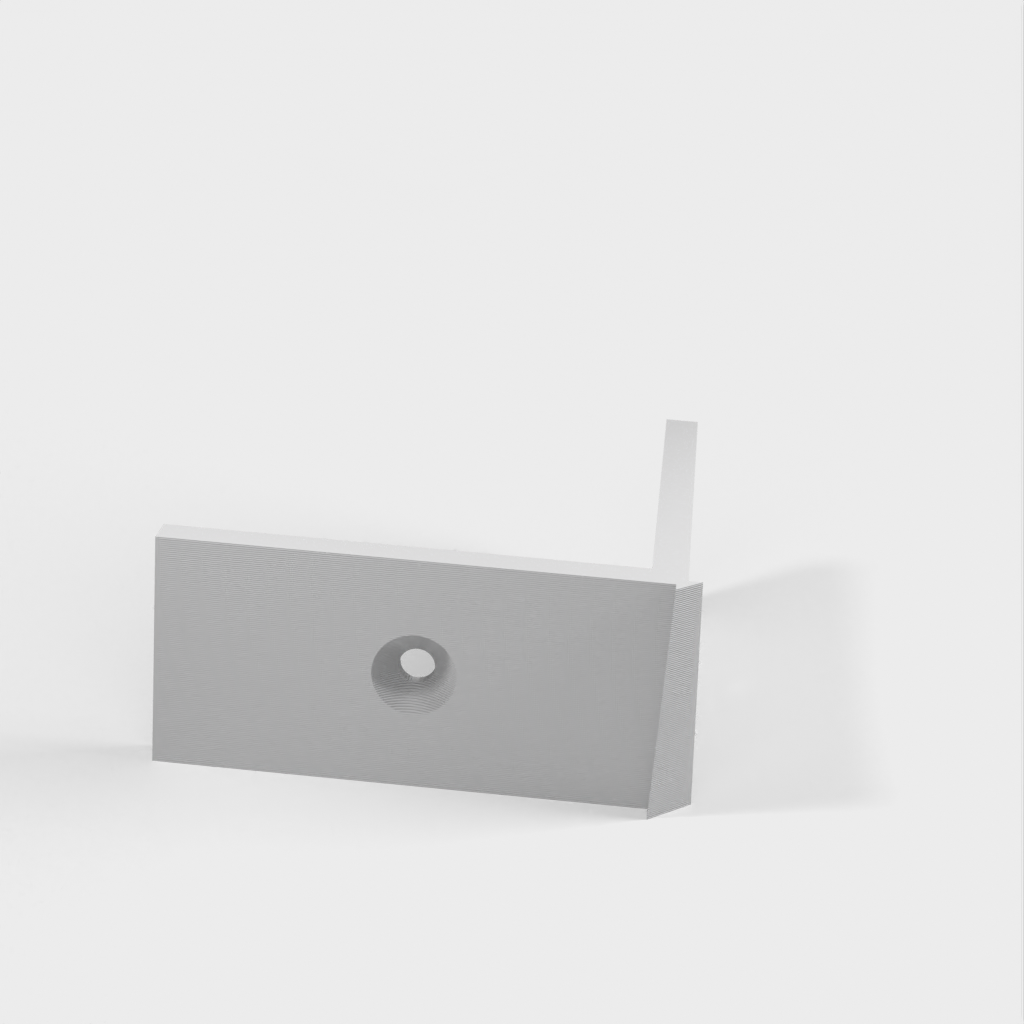 Narożny montaż kamery internetowej na podczerwień ELP V2 do szafki Ikea Lack