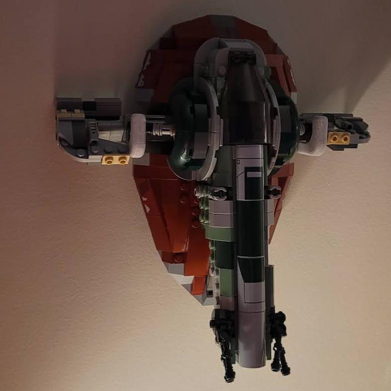 Uchwyt ścienny do statku gwiezdnego Lego Slave 1