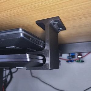 3-częściowy przedłużany podwójny uchwyt na laptopa pod biurko (3 szt.)