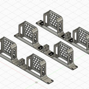 19-calzaki montażowe do szafy dla UniFi Audio Port