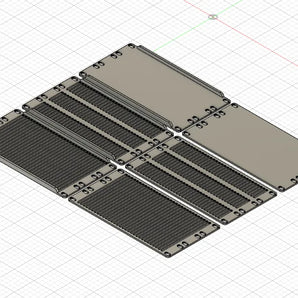 10-calowe panele zaślepiające 3U do szafy rackowej