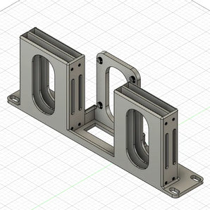 10-calowy montaż w szafie rack dla Raspberry Pi i dysków SSD