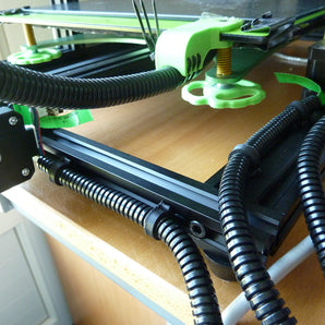 Klips kablowy ID 10 mm do wytłaczanego profilu aluminiowego