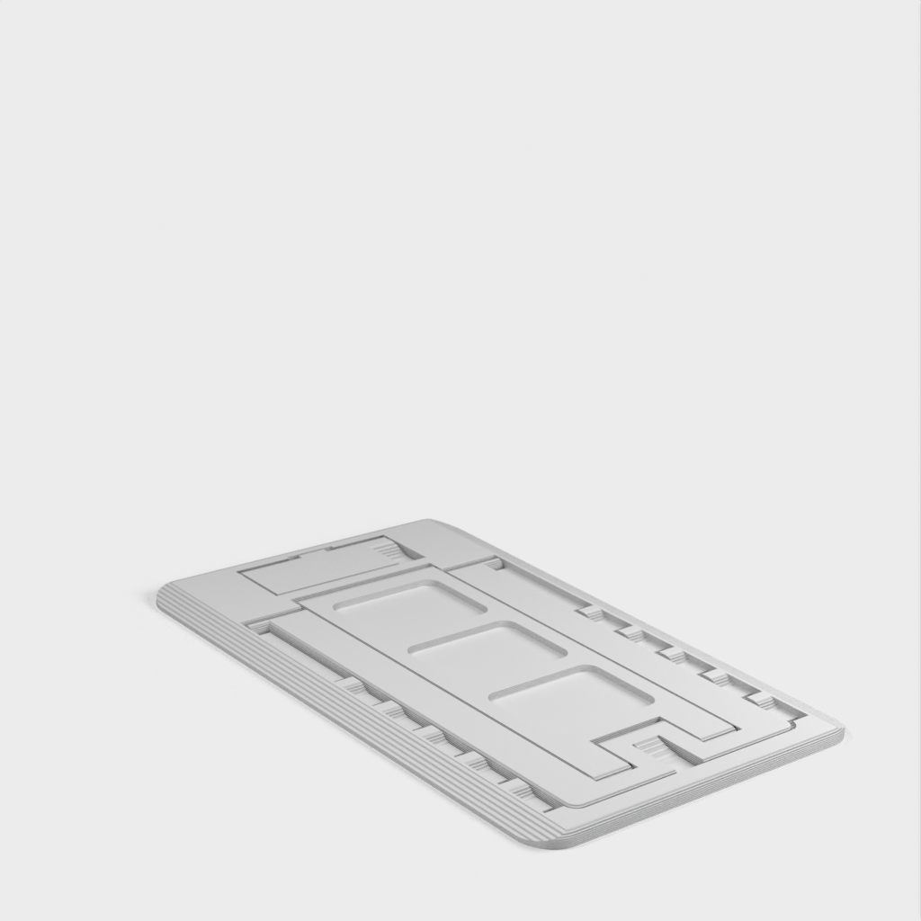 Składany uchwyt na telefon w rozmiarze karty kredytowej v1.1