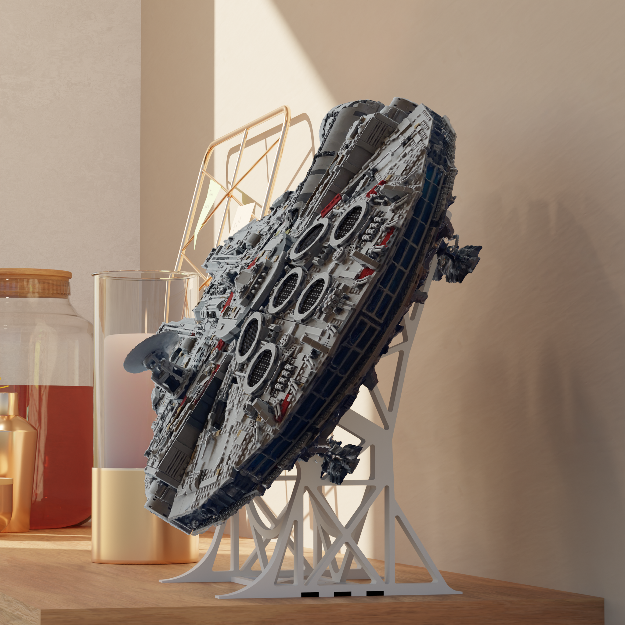 Podstawka pod LEGO Millenium Falcon (75192) – weshape