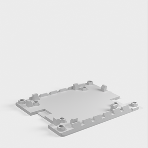 Podstawa montażowa mikrokontrolera BeagleBone Black dla ClamShelf