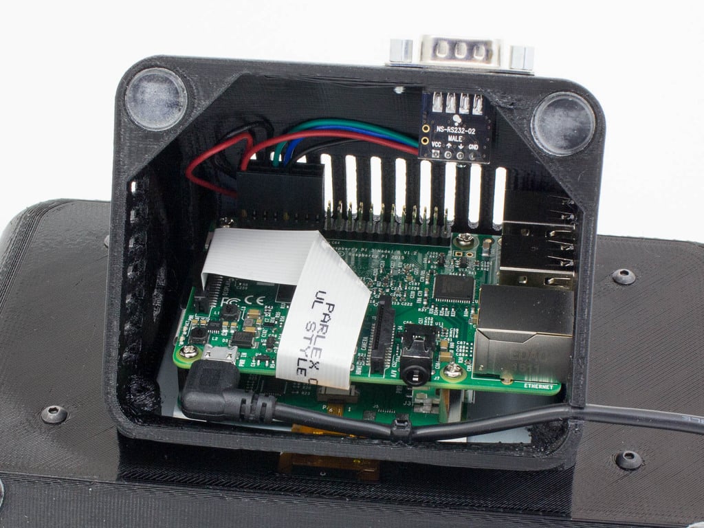 Stojak na konsolę Raspberry Pi 7&quot; z ekranem dotykowym