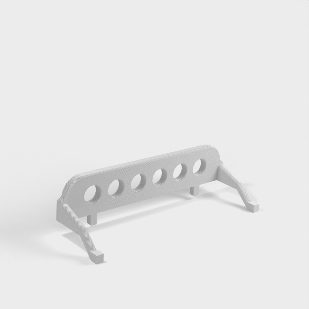 Uchwyt na śrubokręt na 6 mniejszych śrubokrętów do składanego stołu IKEA SKADIS (SKÅDIS).