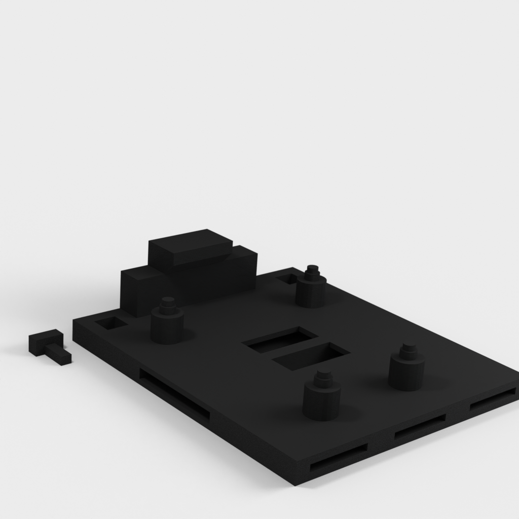 Płyta montażowa Arduino Mega 2560 R3 do druku 3D z opcjonalną osłoną