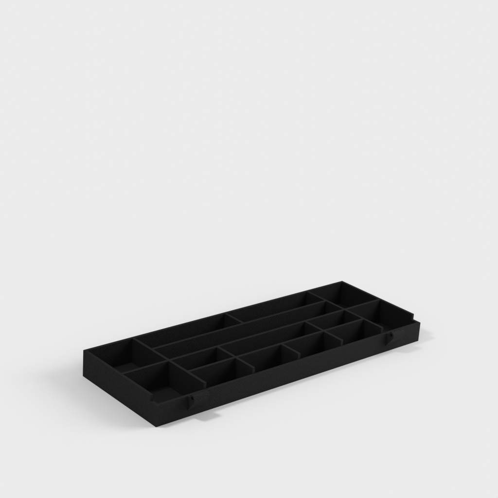 Mini pudełko na śruby z pokrywką (typ zawiasowy) do projektów Arduino