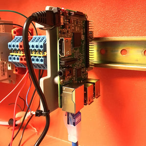 Mocowanie na szynę DIN do Raspberry Pi