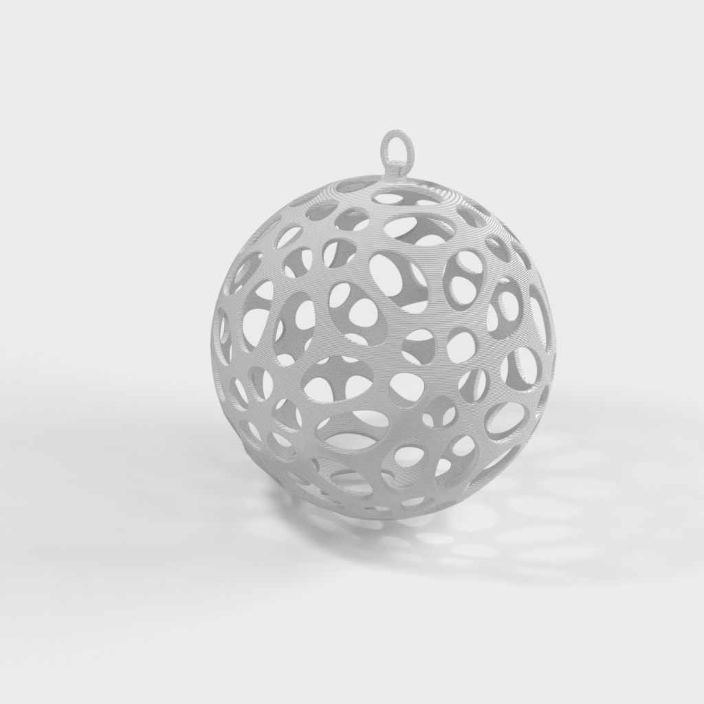 Bombki świąteczne - P2040 do druku 3D od Greendrop3D
