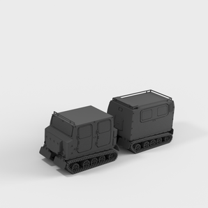 Bv 206 Hägglunds terrængående bæltekøretøj model