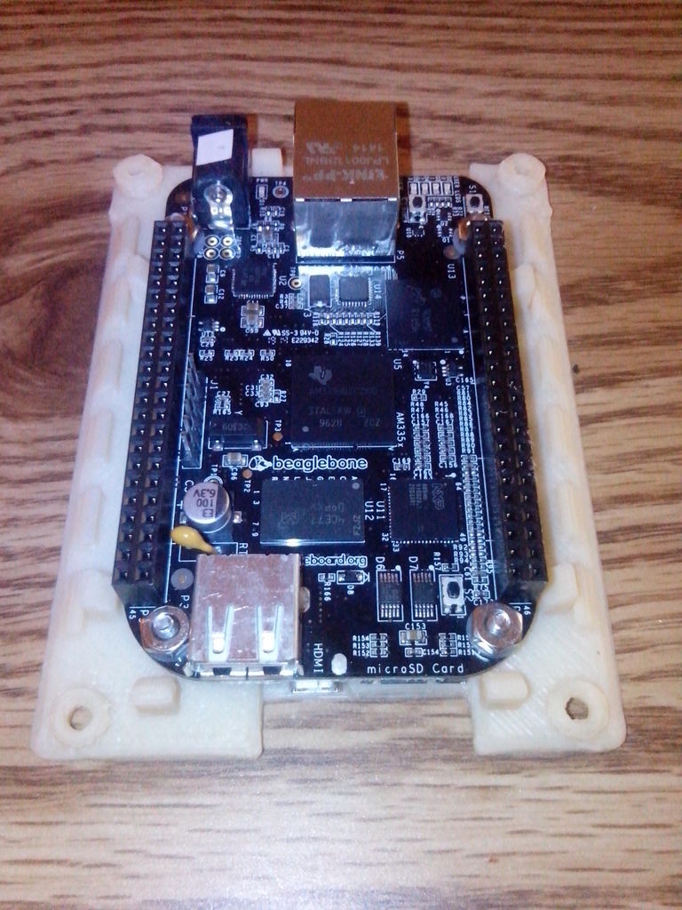 Podstawa montażowa mikrokontrolera BeagleBone Black dla ClamShelf