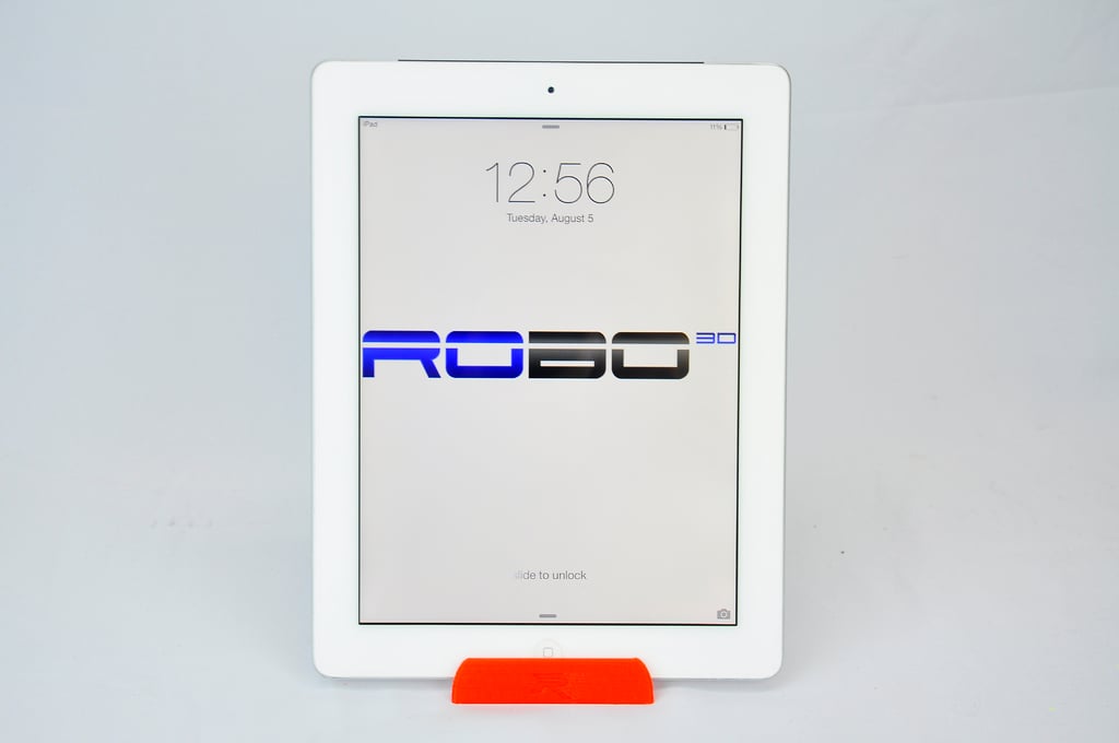 Elegancki stojak na iPada do tabletów — kompatybilny z materiałami PLA, ABS i Laywood