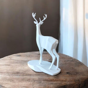 Elegancka rzeźba jelenia do wnętrz inspirowanych naturą