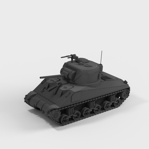 Czołg M4A4 Sherman do historycznych gier wojennych
