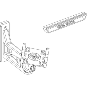 Uchwyt ścienny do LEGO Republic Gunship 75021