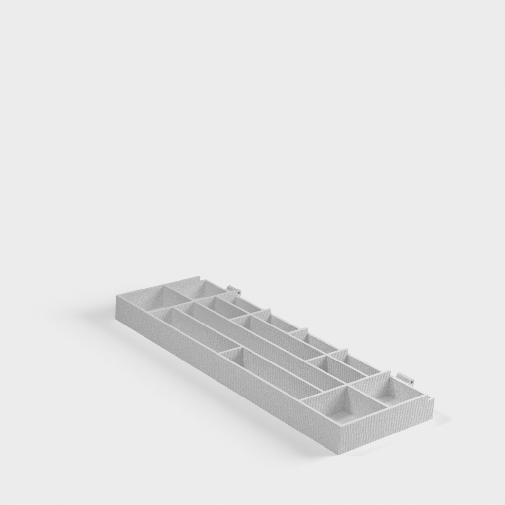 Mini pudełko na śruby z pokrywką (typ zawiasowy) do projektów Arduino