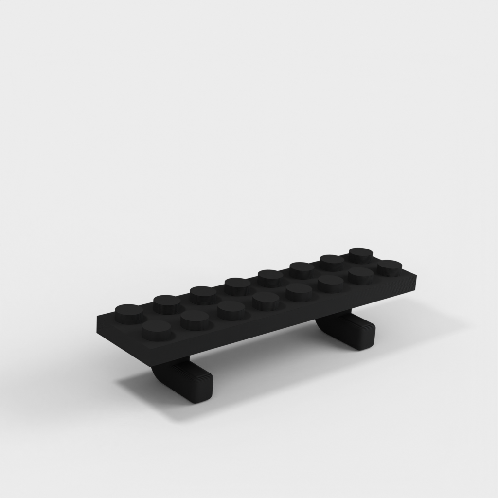 Haczyk na klucze Ikea Skadis i organizer zgodny z Lego