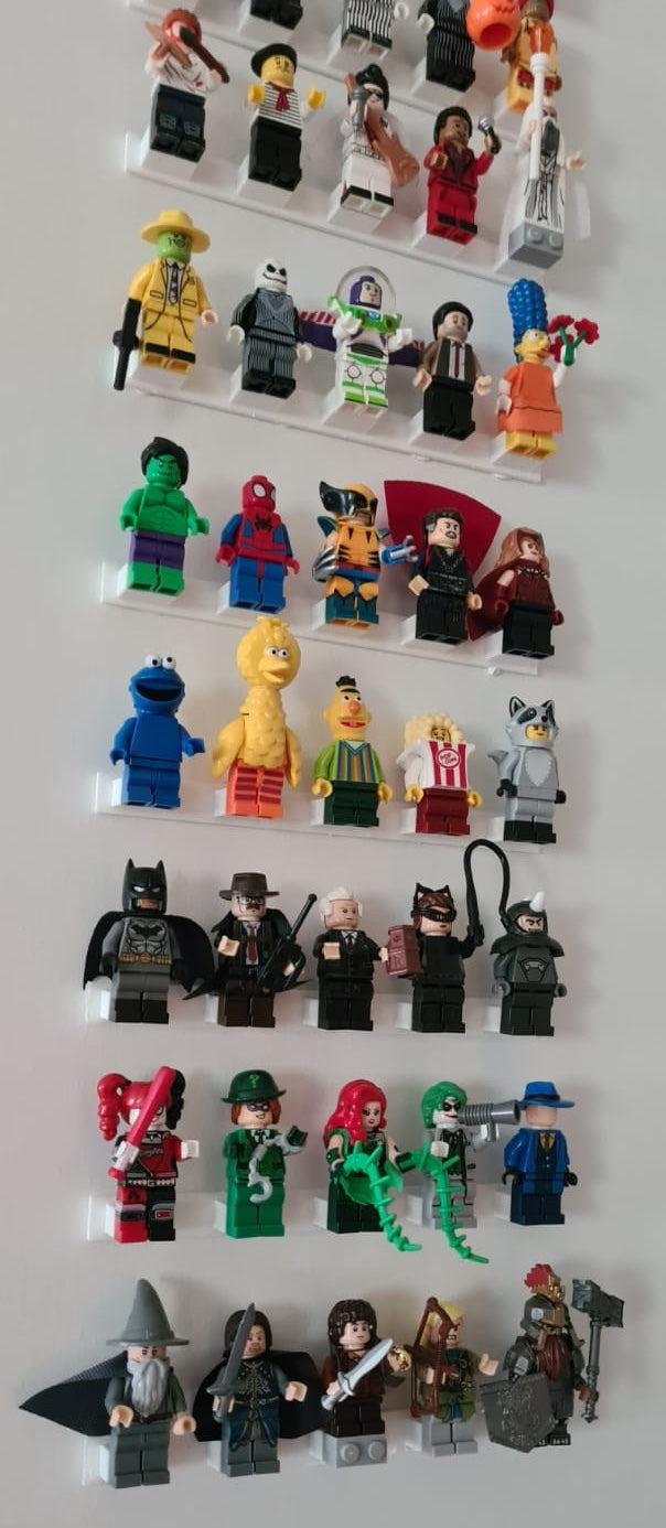 Lego Minifigure Display - Elegancka wystawa twoich Minifigurek