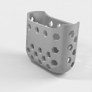 Airpods v2 Hexagon Case z tabliczką znamionową i bez niej