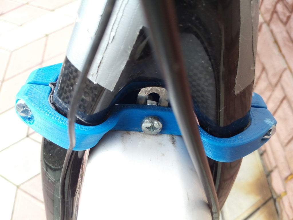 Karbonowy widelec z pełnym uchwytem na błotnik do roweru MTB 29er