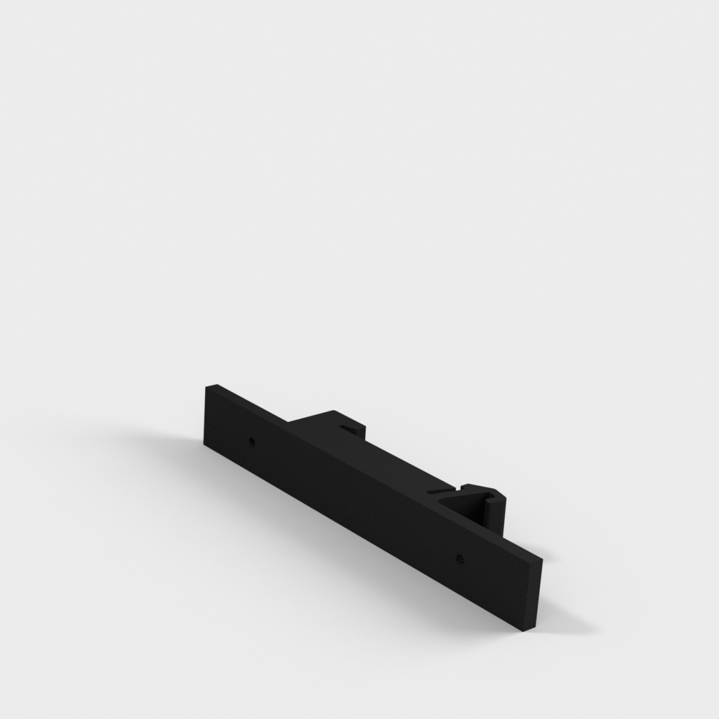 Klips na szynę DIN do montażu koncentratora USB firmy Sabrent