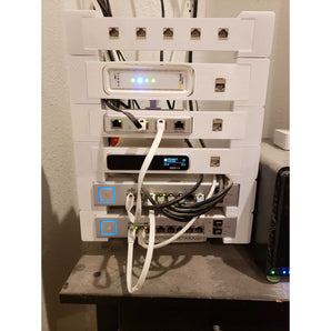 Modułowa mini szafka rack dla sieci UniFi