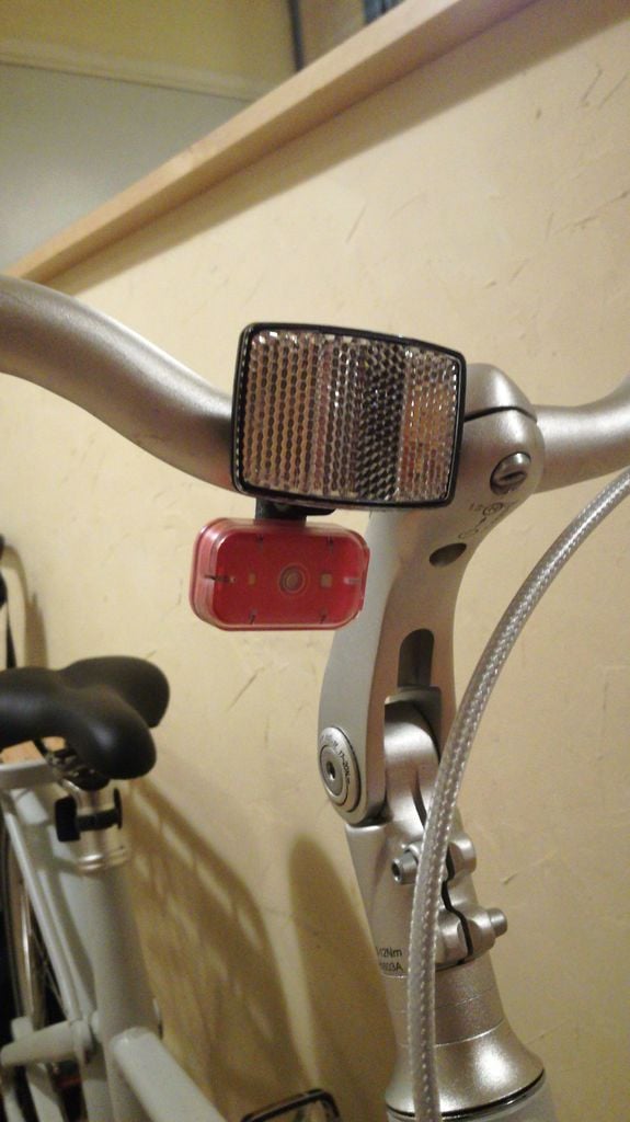 Adapter lampy Decathlon Vioo Clip 500 do roweru Ikea Sladda