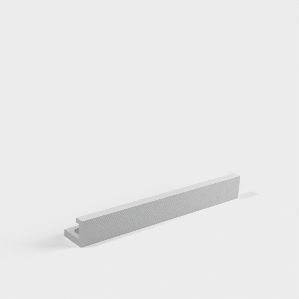 Szyna montażowa pod biurkiem do pojemnika Ikea Variera