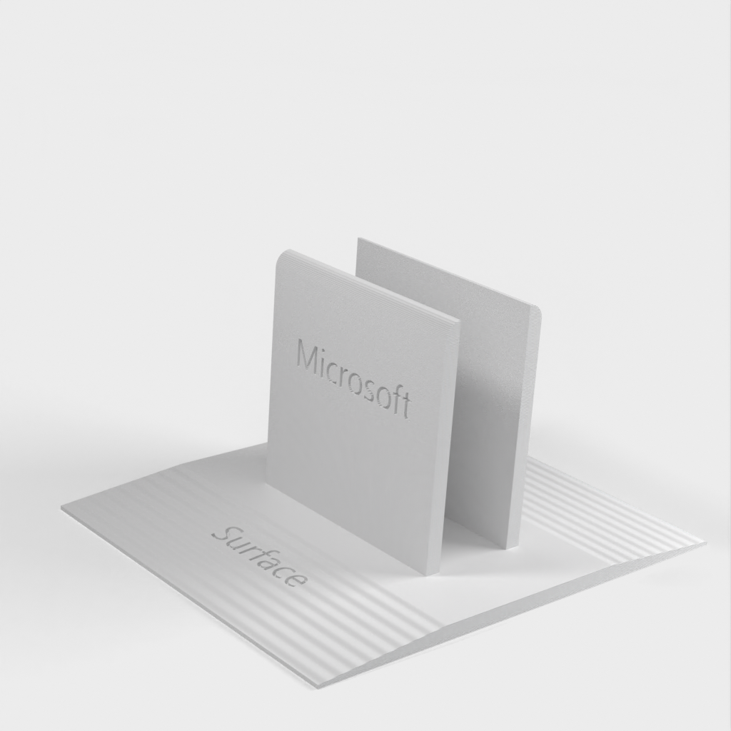 Podstawka Surface Pro 1 z wygrawerowanymi logo Microsoft