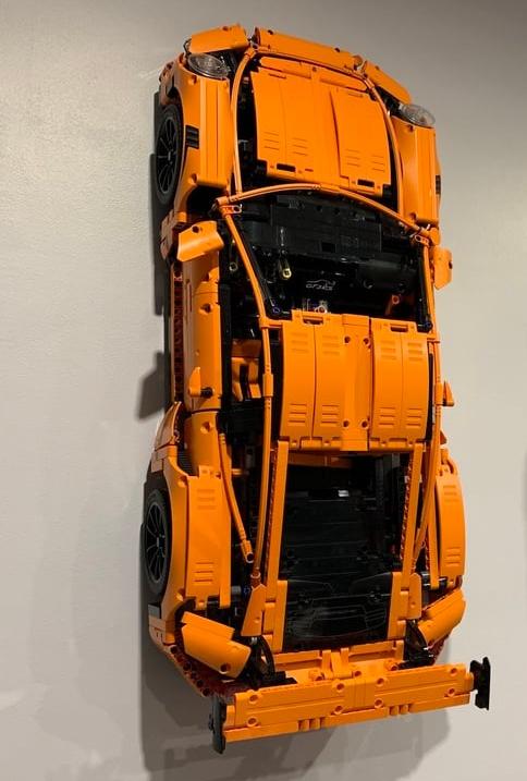 Uchwyt ścienny do Lego Porsche GT3 RS 42056