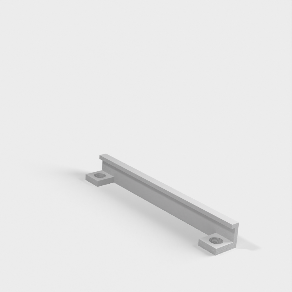Szyna montażowa pod biurkiem do pojemnika Ikea Variera