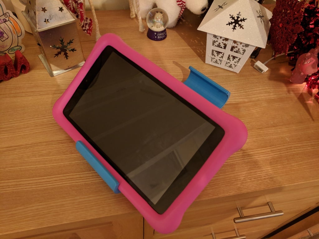 Przyjazny dzieciom stojak na tablet Amazon Fire HD 8 z funkcją ustawiania pod różnymi kątami