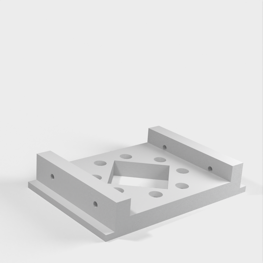 Wspornik montażowy Vesa do tablicy perforowanej IKEA Skadis (wersja Heavy Duty + 100 mm x 100 mm)