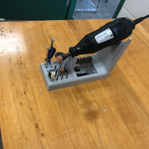 Stojak Dremel z organizerem na bity i uchwytem na przewody