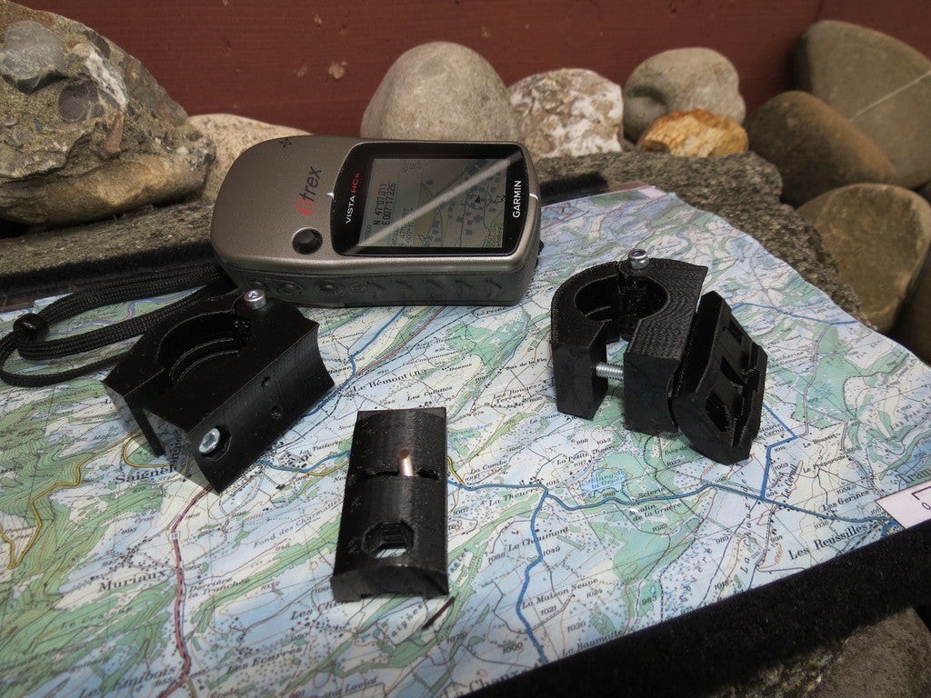 Regulowany uchwyt na kierownicę do urządzeń GPS Garmin eTrex Legend/Vista