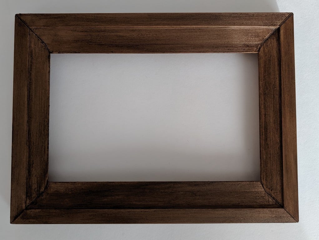 Ramka na zdjęcia o wyglądzie drewna do tabletu Amazon Fire pierwszej generacji (2011)