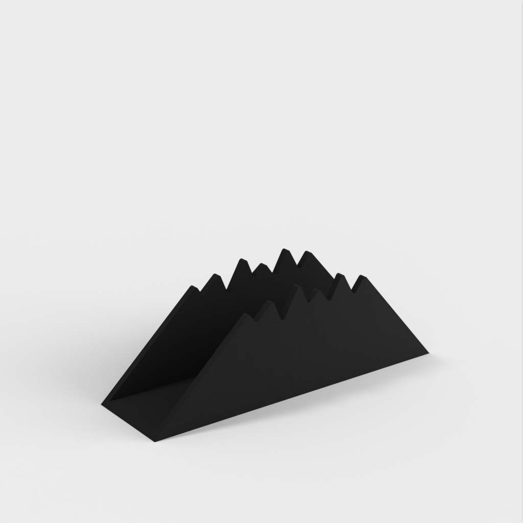 Serwetka w kształcie góry Fuji