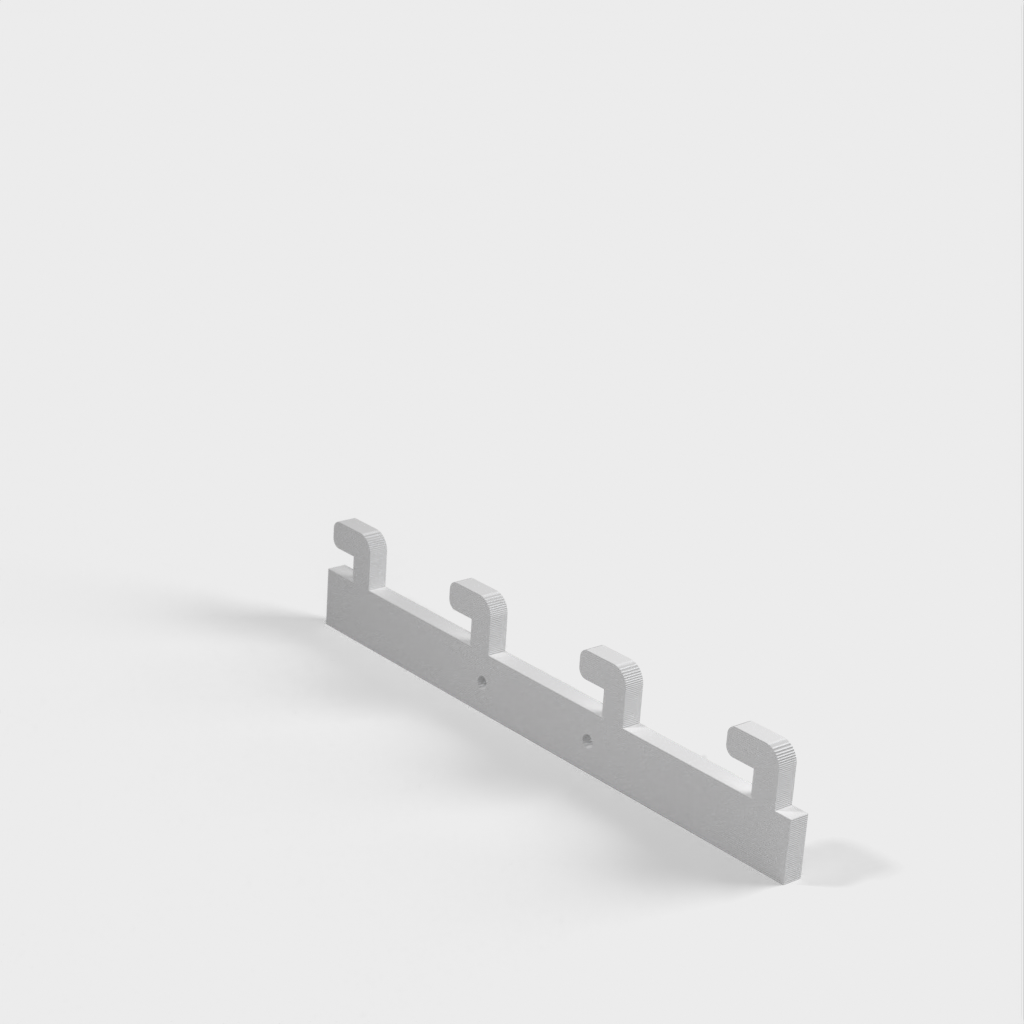 Wspornik montażowy Vesa do tablicy perforowanej IKEA Skadis (wersja Heavy Duty + 100 mm x 100 mm)